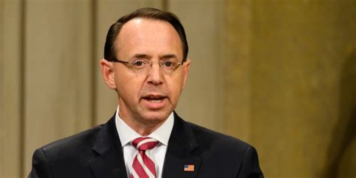Rod Rosenstein Biography, Age, Height, Wife, Net Worth, Family